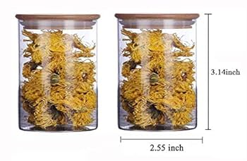   グラスコンテナ　キャニスター　2個セット 保存容器 キャニスター 475ml SMITH-BRINDLE ガラスキャニスター